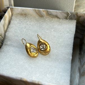 NEST New In Box Gold Earrings